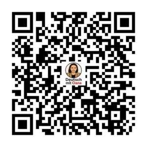 QR cod grup WhatsApp Deutsch mit Oana